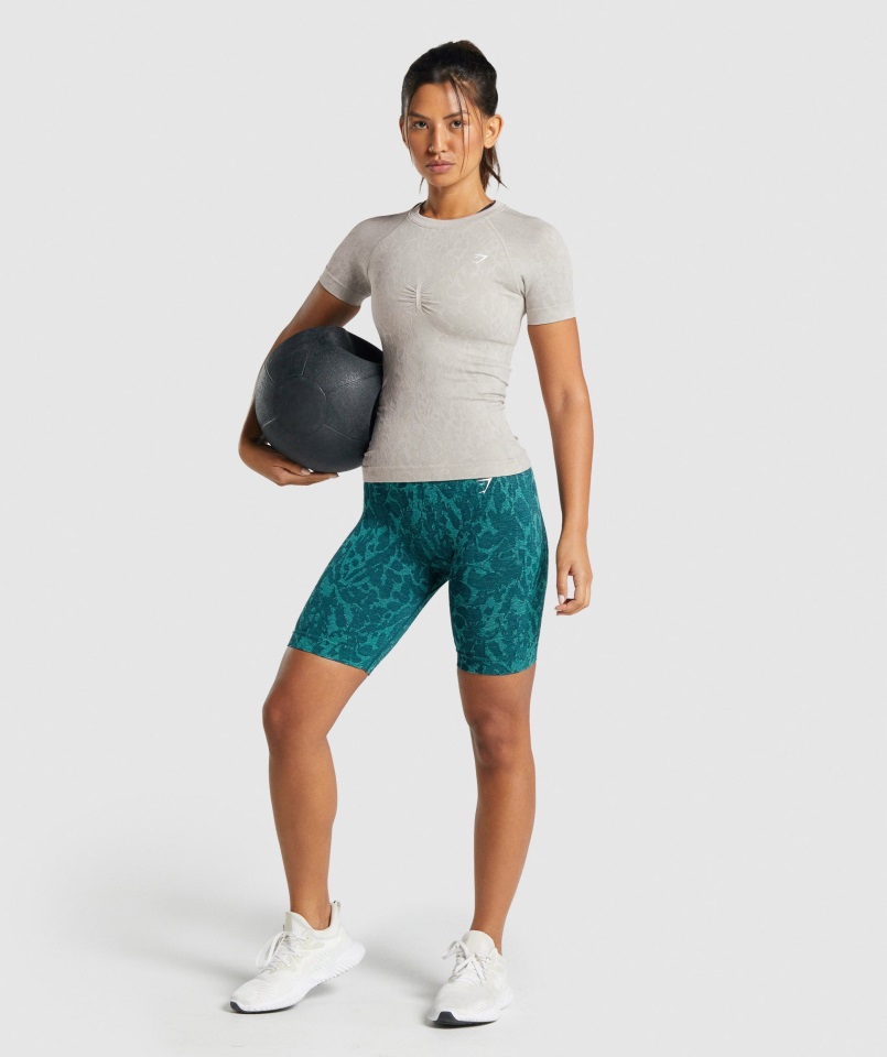 Adapt Animal Camiseta Sin Costuras Mariposa-gris Gymshark