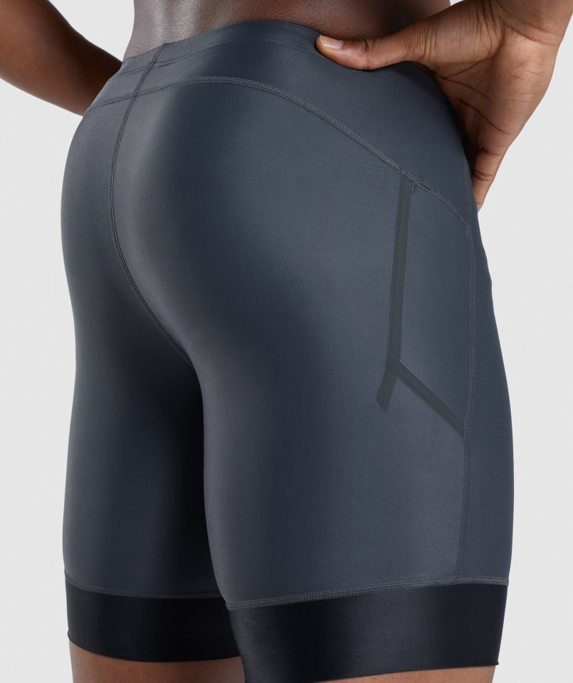 Apex Multi Shorts Onyx Gris-negro Gymshark