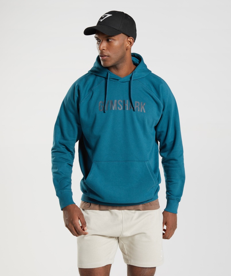 Sudadera Con Capucha Apollo Azul Atlántico Gymshark