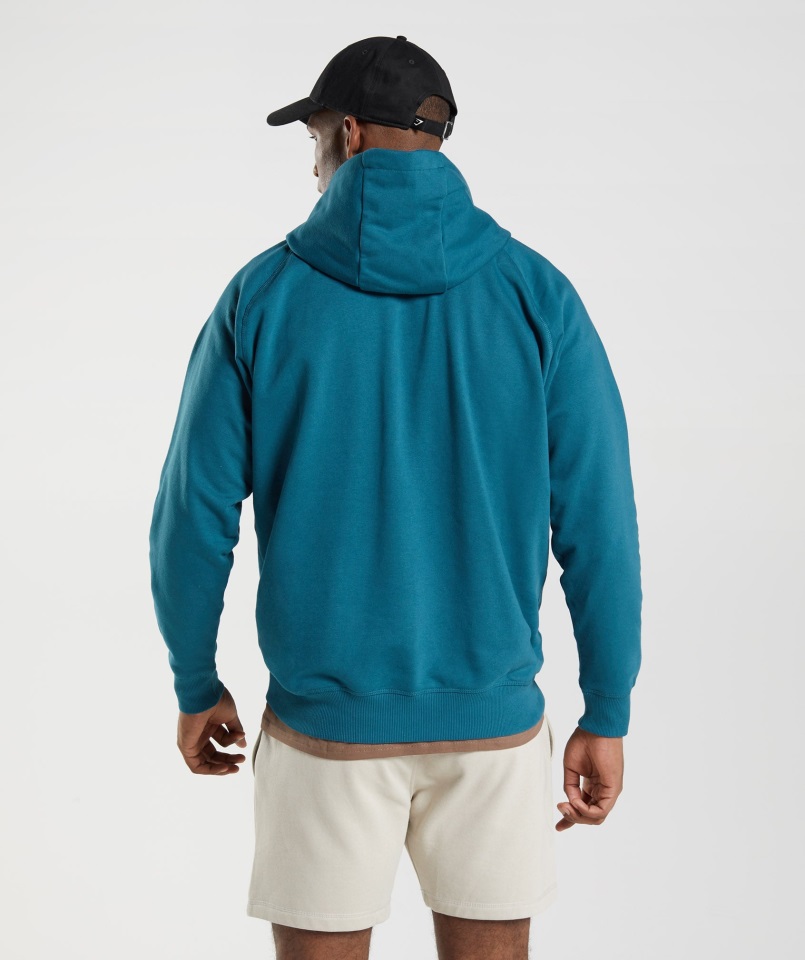 Sudadera Con Capucha Apollo Azul Atlántico Gymshark