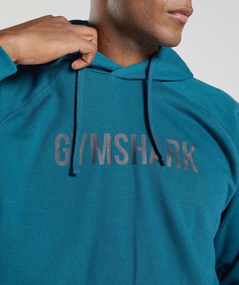 Sudadera Con Capucha Apollo Azul Atlántico Gymshark