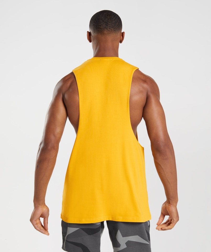 Apollo Infill Drop Arm Tanque Amarillo Azafrán Gymshark