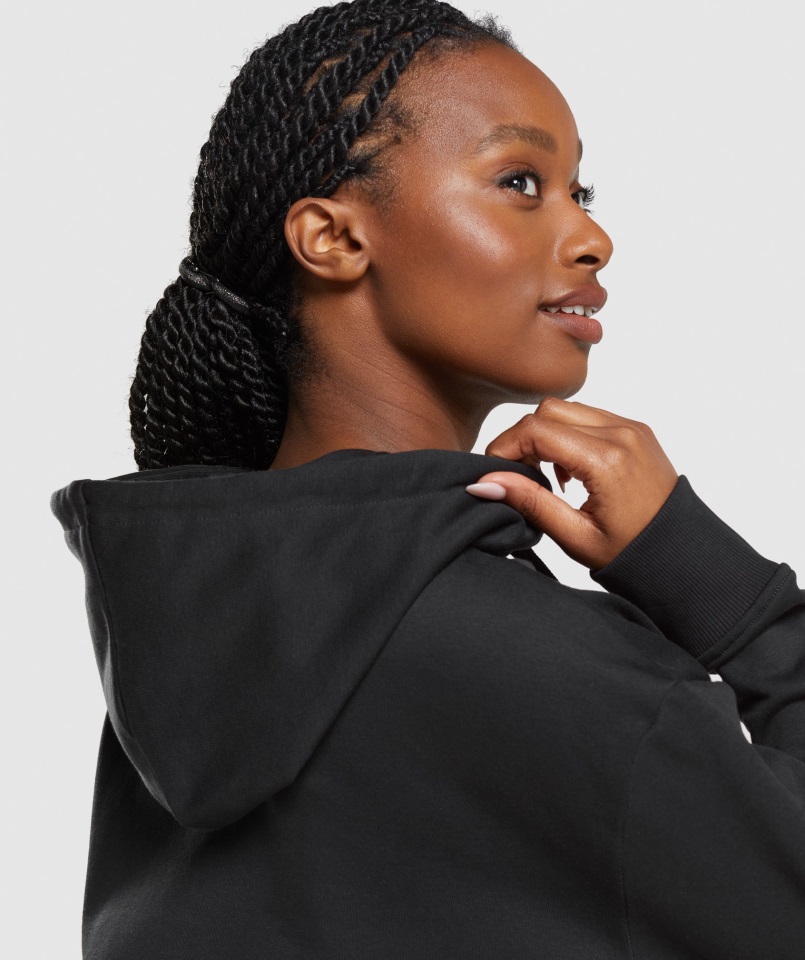 Sudadera Oversize Apollo Gymshark Negra