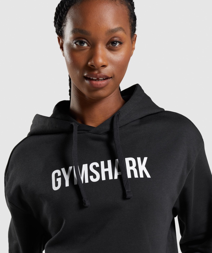 Sudadera Oversize Apollo Gymshark Negra
