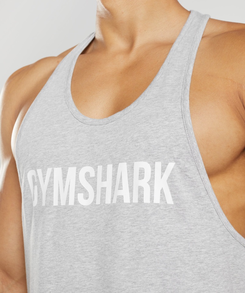 Apollo Stringer Gris Claro Jaspeado Gymshark