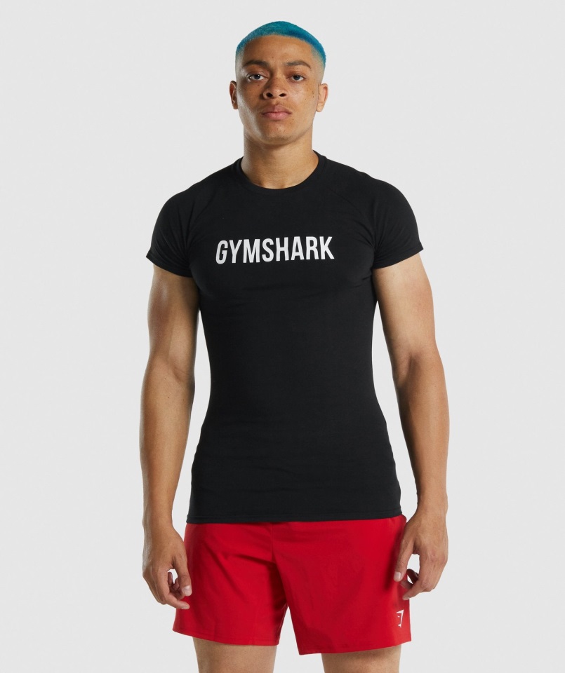 Camiseta Apollo Gymshark Negra
