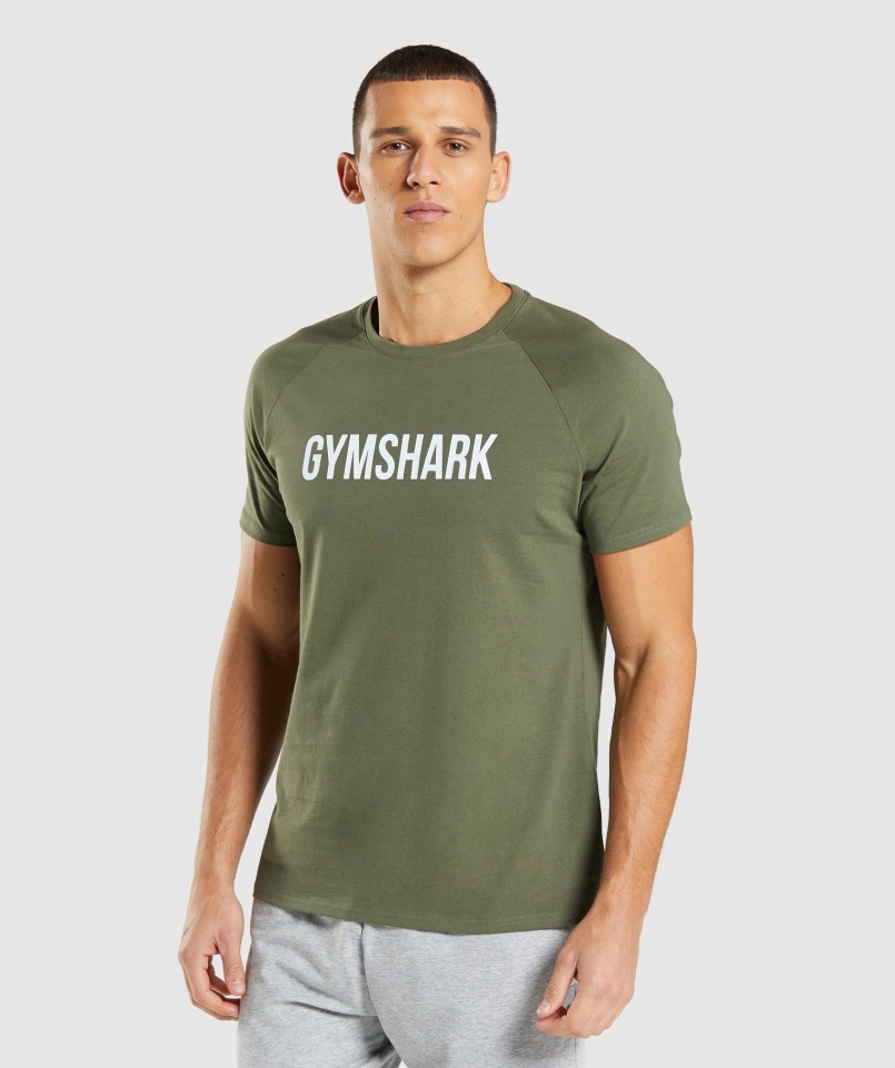 Camiseta Apollo Core Oliva Gymshark