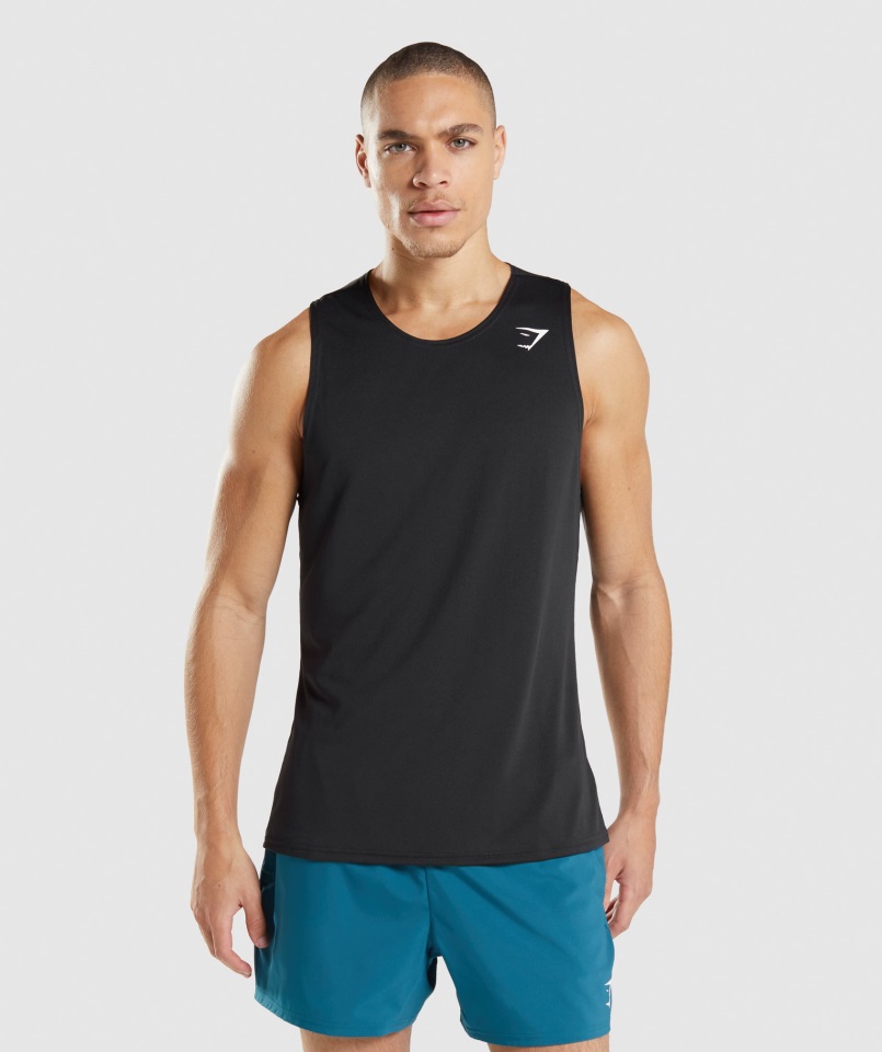 Tanque De Llegada Gymshark Negro