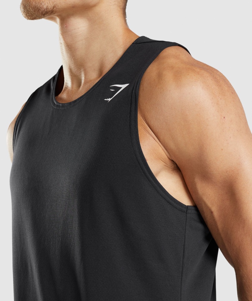 Tanque De Llegada Gymshark Negro