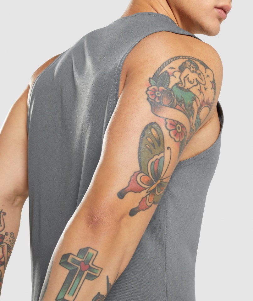 Llegada Tanque Gris Gymshark