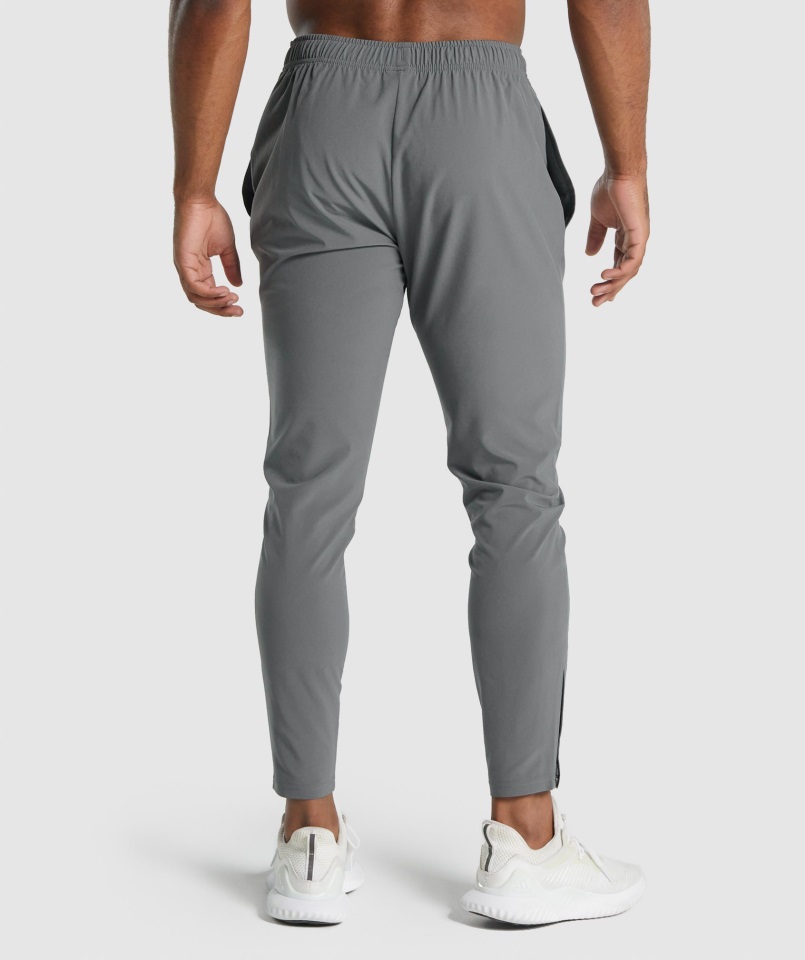 Joggers De Tejido De Llegada Gris Antracita Gymshark