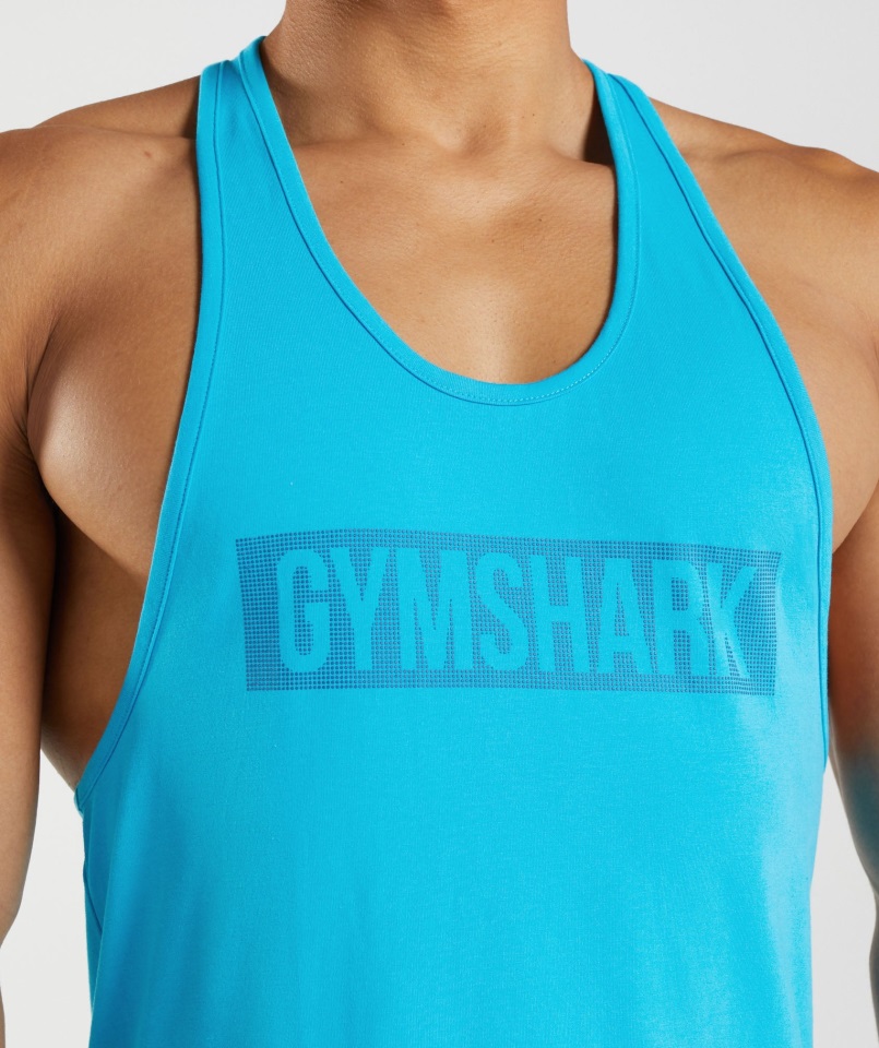 Tiburón Larguero De Bloque Azul Gymshark