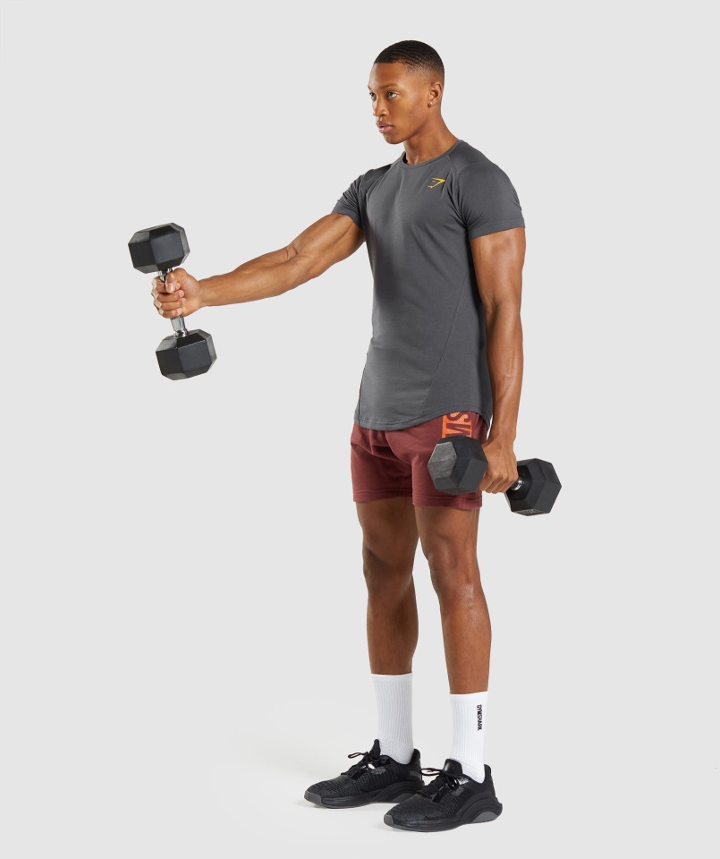 Negrita Camiseta Gris ónix Gymshark