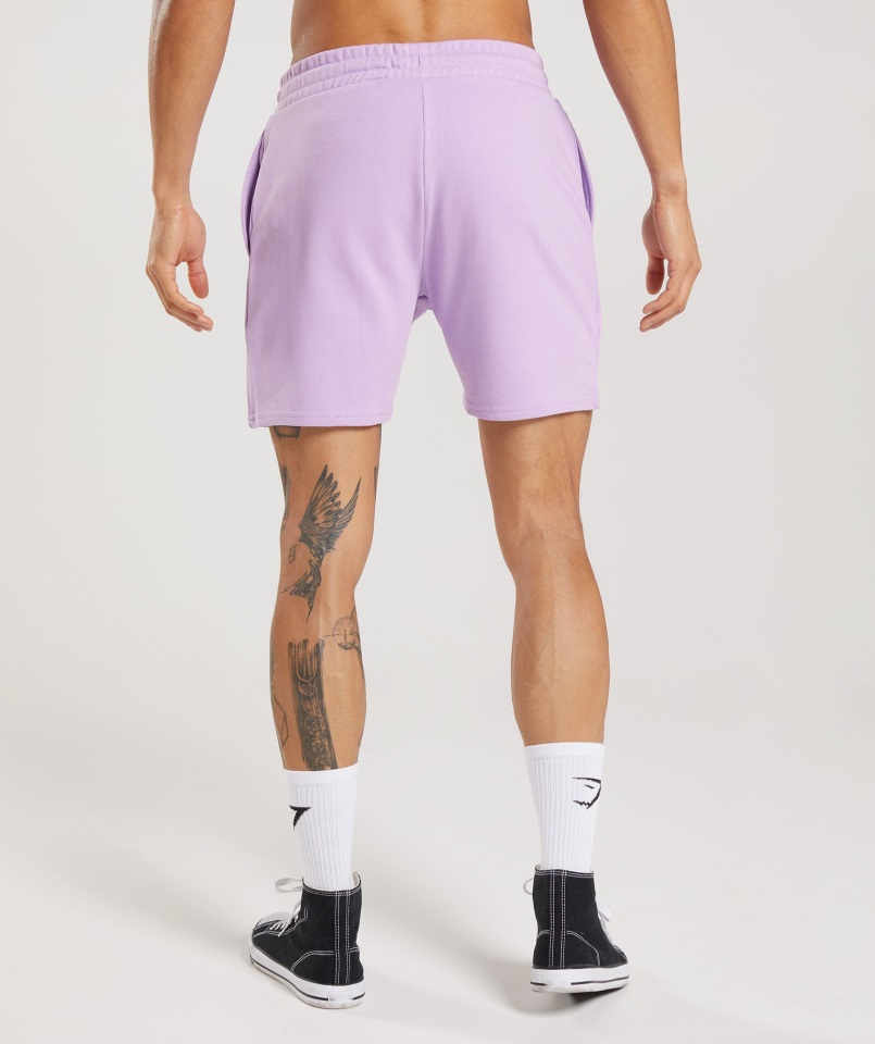 Shorts Con Estampado De Burbujas Thistle Purple Gymshark