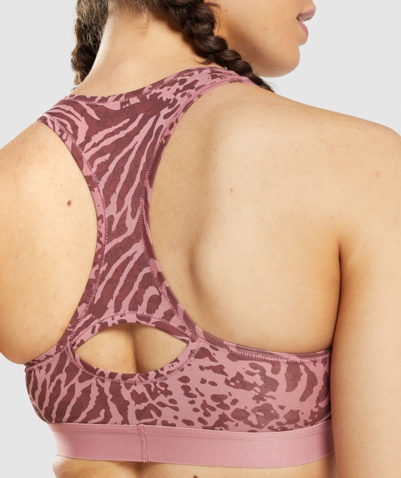 Bralette De Algodón Alice Rosa Gymshark