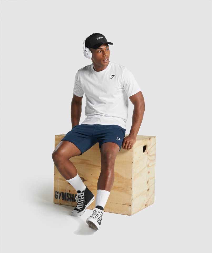 Camiseta Cresta Blanca Gymshark