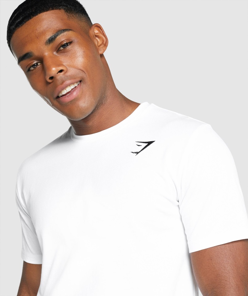 Camiseta Cresta Blanca Gymshark