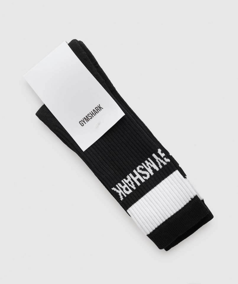Calcetines De Tripulación 1pk Negro Gymshark