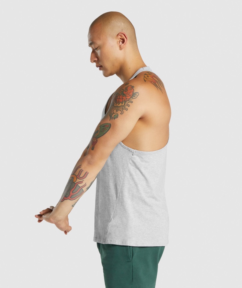 Critical 2.0 Stringer Gris Claro Jaspeado Gymshark