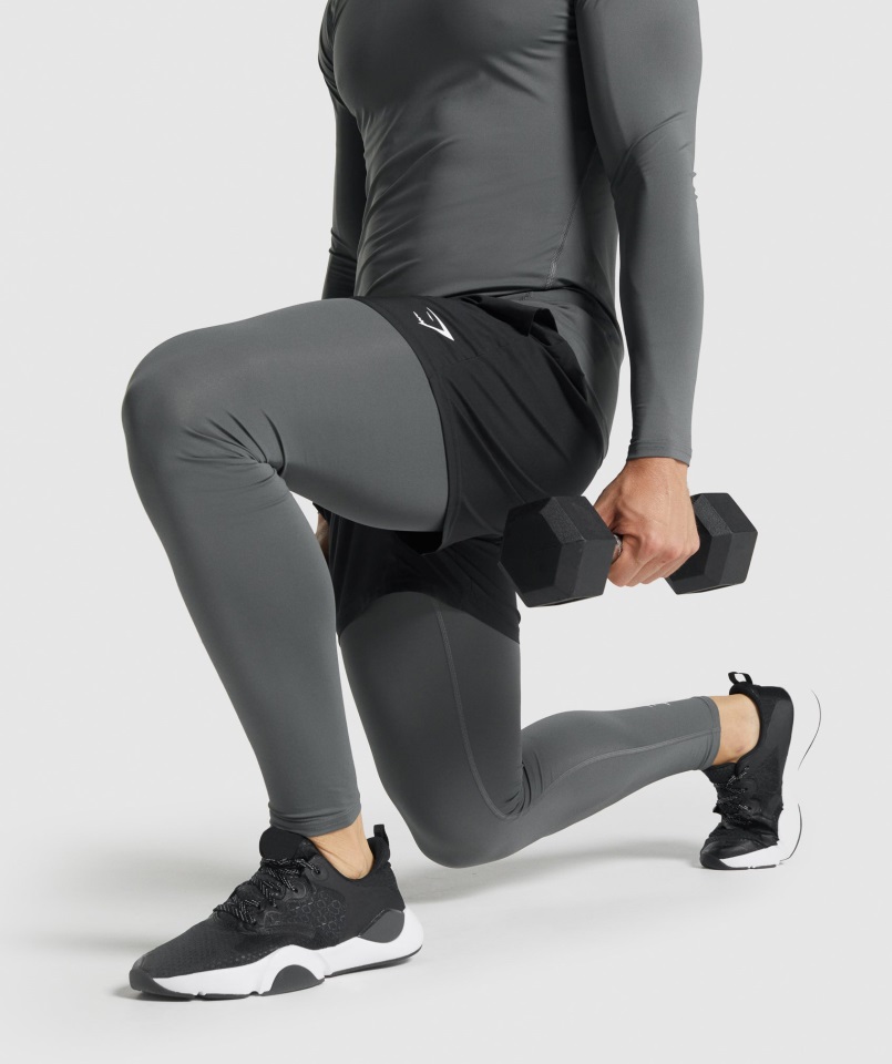 Leggins Térmicos Element Gymshark Carbón