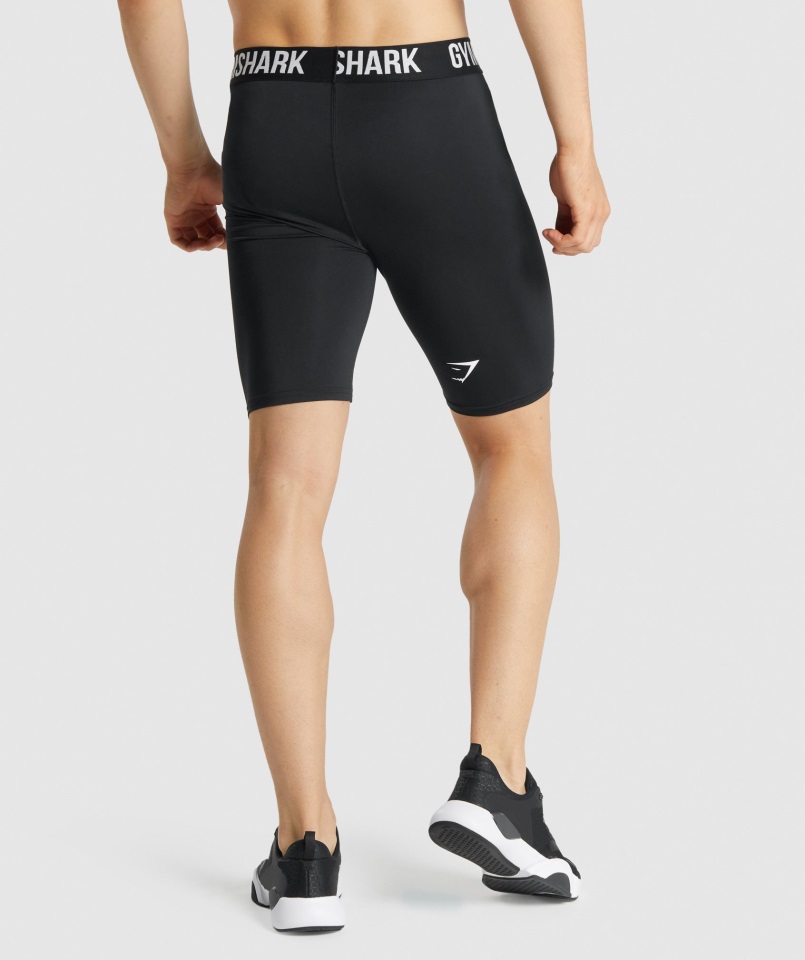Pantalón Corto Element Baselayer Negro Gymshark