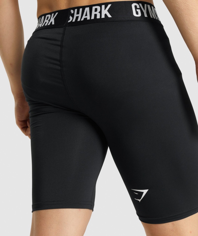 Pantalón Corto Element Baselayer Negro Gymshark