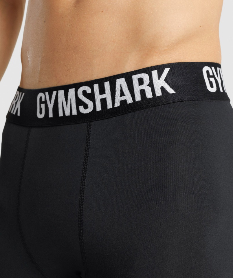 Pantalón Corto Element Baselayer Negro Gymshark
