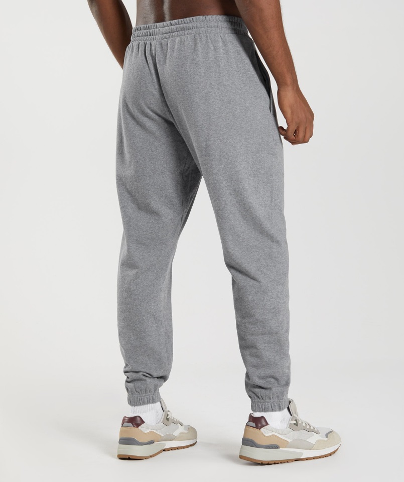 Joggers Extragrandes Esenciales Gris Antracita Jaspeado Gymshark