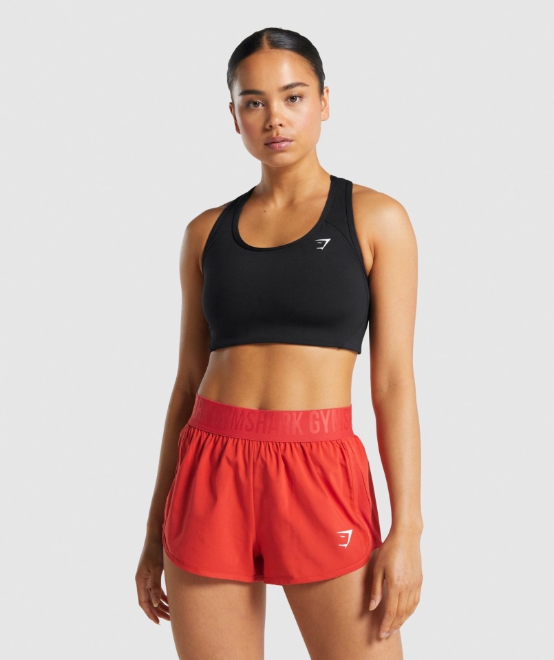 Sujetador Deportivo Essential Racer Back Negro Gymshark