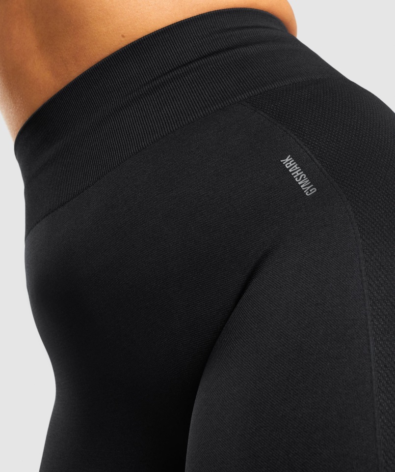 Leggins Flex Cintura Alta Gymshark Negro-carbón