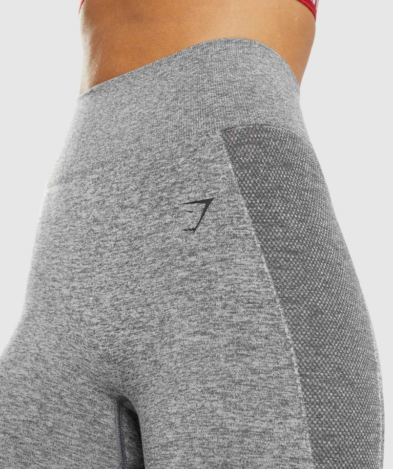 Leggins Flex Cintura Alta Gris Jaspeado Gymshark