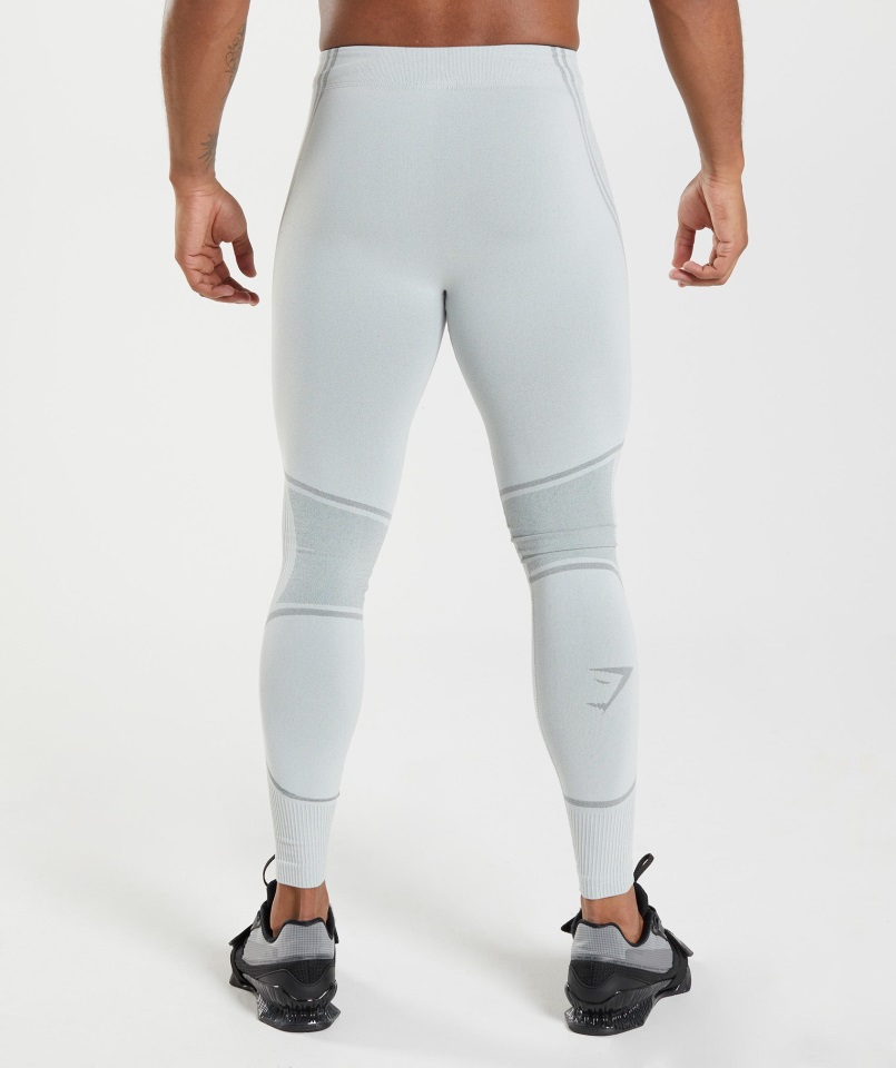 Mallas Sin Costuras Gymshark 315 Gris Claro-gris Antracita