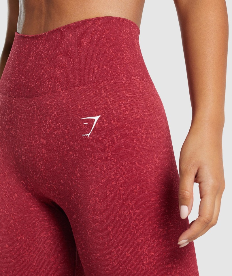 Leggings Gymshark Adapt Fleck Sin Costuras Mineral-burdeos