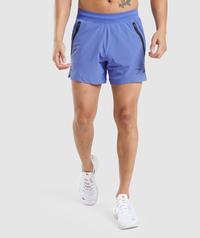Gymshark Apex 5" Perform Shorts Azul Cancha