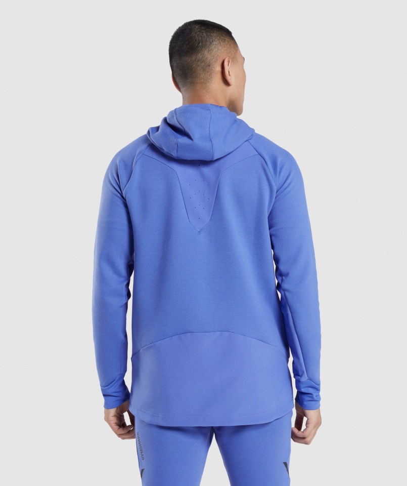 Chaqueta Técnica Gymshark Apex Azul Corte