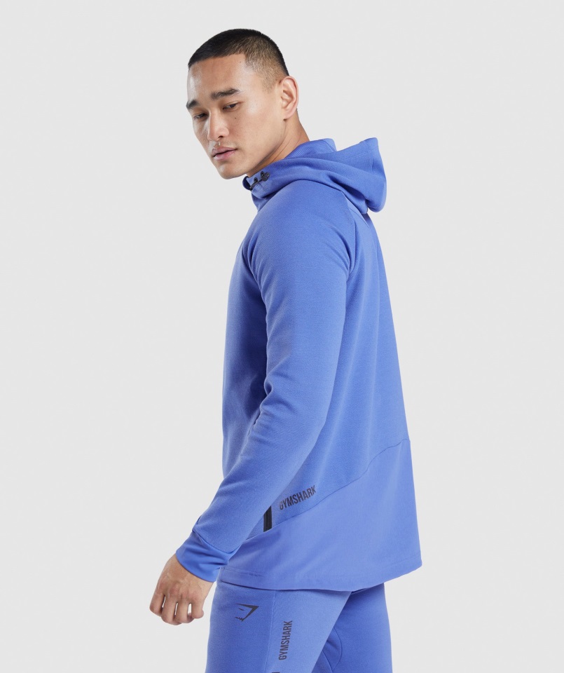 Chaqueta Técnica Gymshark Apex Azul Corte