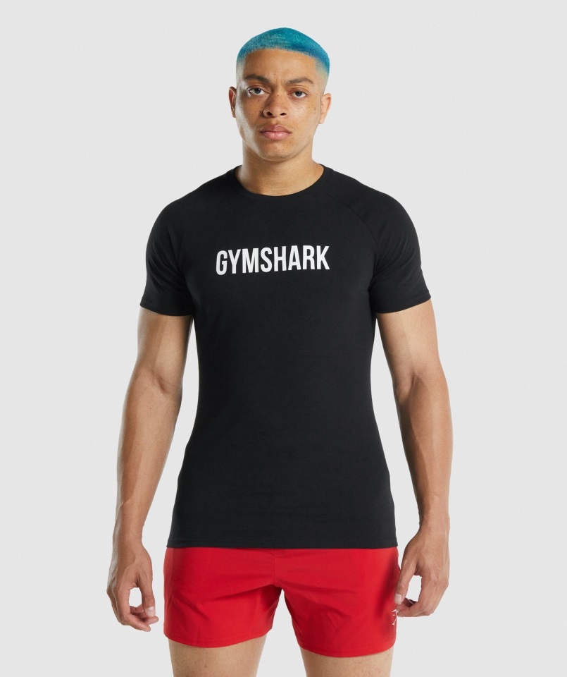 Camiseta Gymshark Apollo Negra