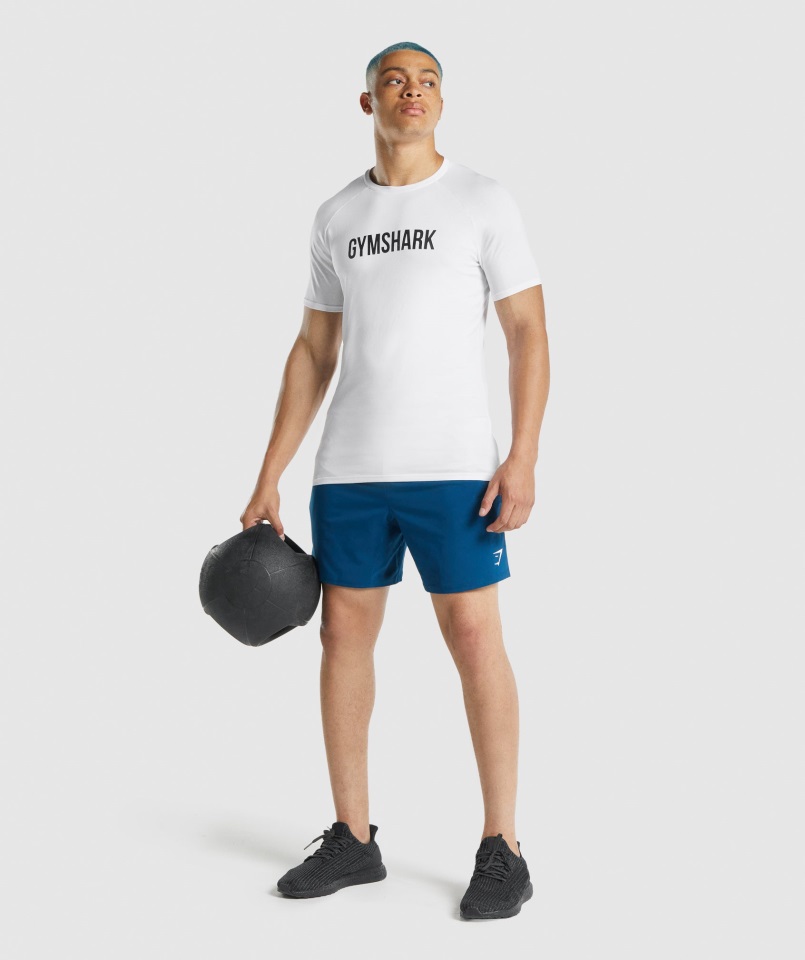 Camiseta Gymshark Apollo Blanca