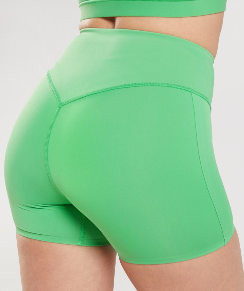 Pantalones Cortos De Estudio Verde Manzana Gymshark