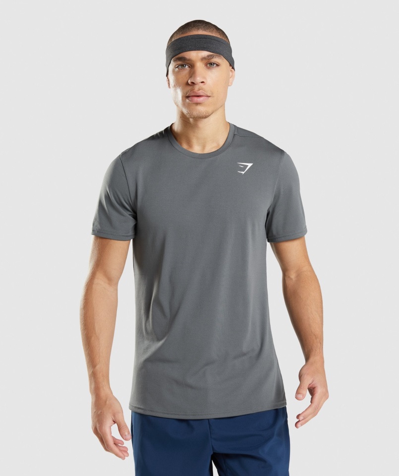 Gymshark Llegada Camiseta Carbón