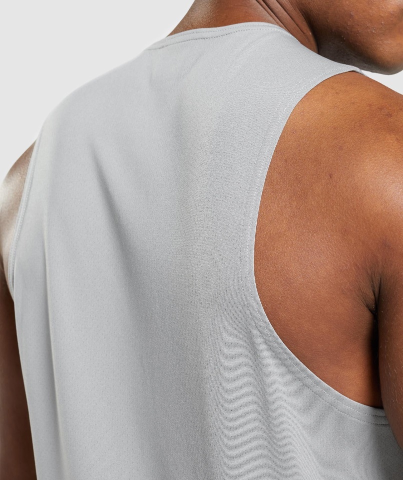 Tanque De Llegada Gymshark Gris Ahumado