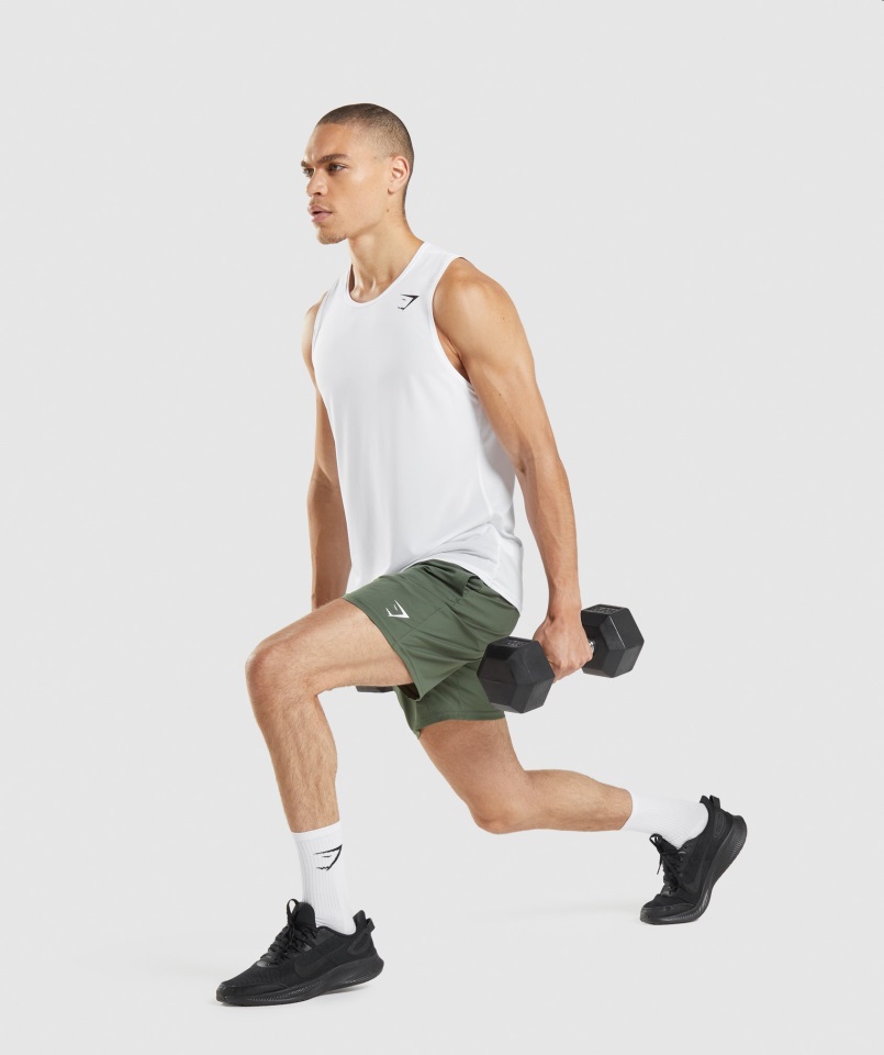 Tanque De Llegada Gymshark Blanco