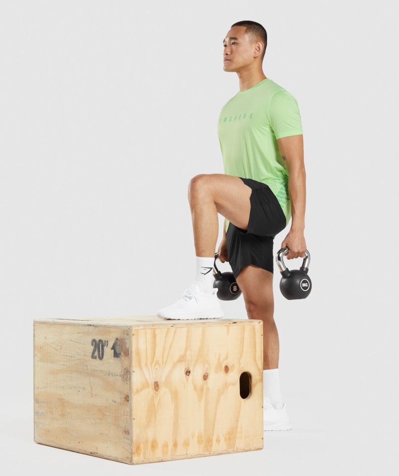 Camiseta Gymshark Bali Verde Sport Raya