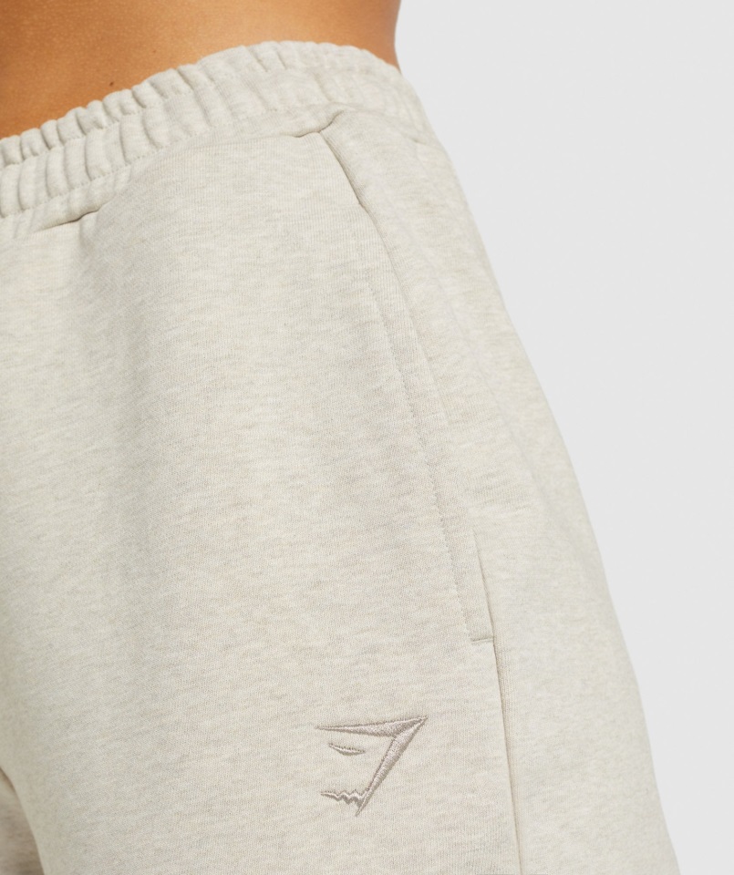 Joggers Gymshark Beige Marl Rest Day Sweats