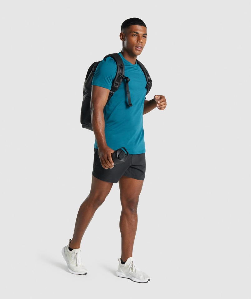 Botella Mezcladora Gymshark Negra 400ml