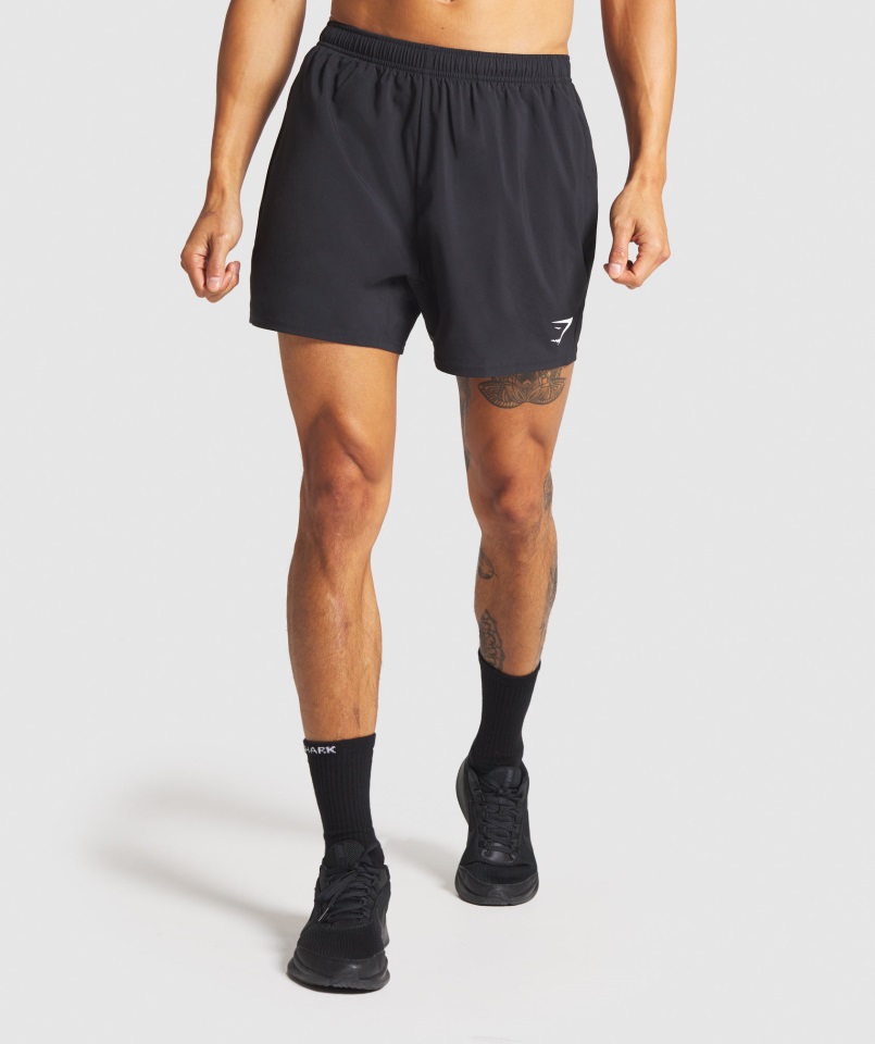 Shorts Gymshark Negros Llegada 5"