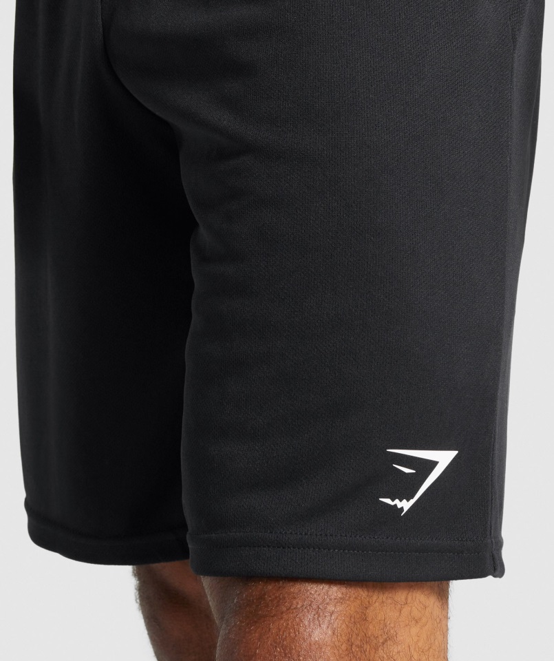 Shorts De Punto Gymshark Negro Llegada