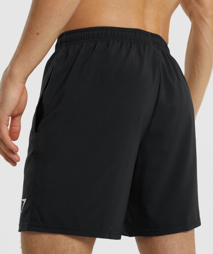 Pantalones Cortos De Llegada Gymshark Negros