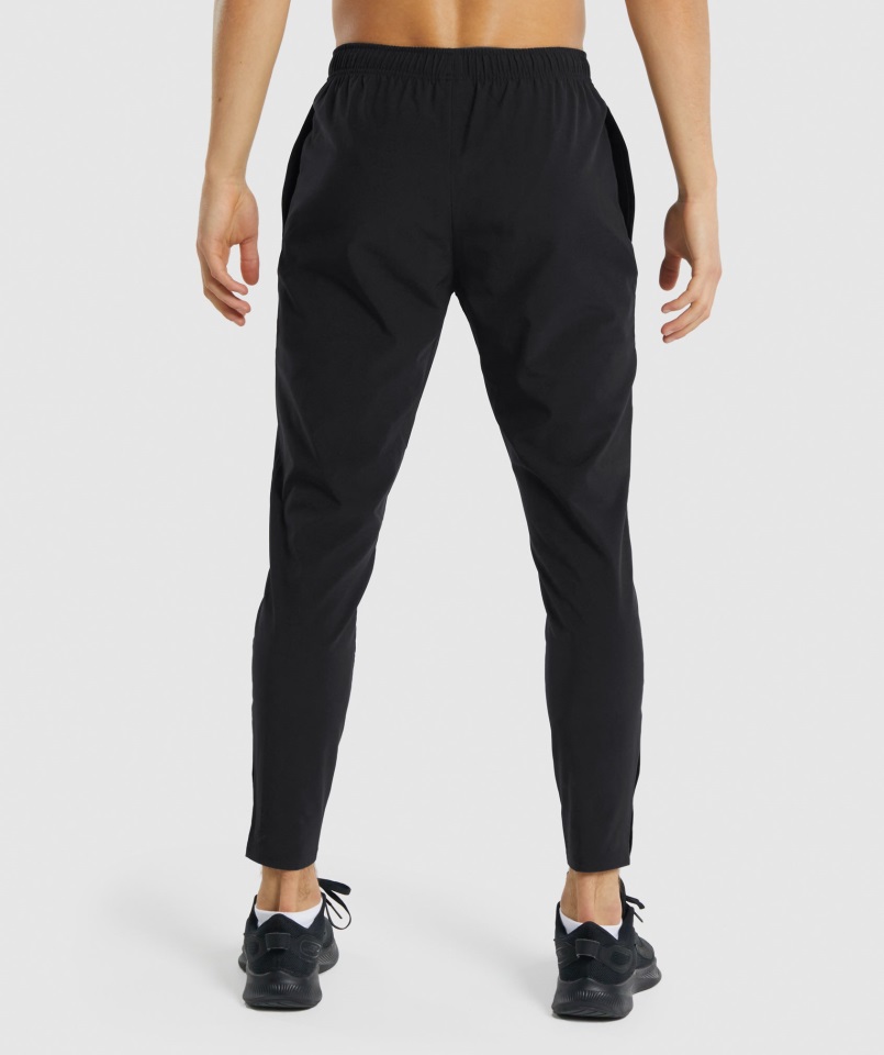 Joggers Negros De Tejido Gymshark Arrival
