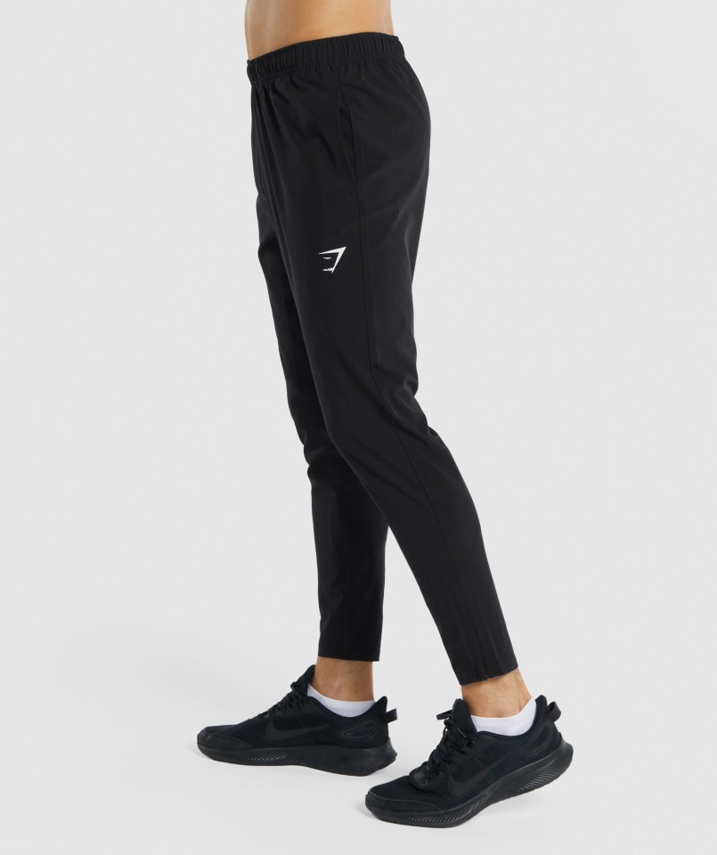 Joggers Negros De Tejido Gymshark Arrival